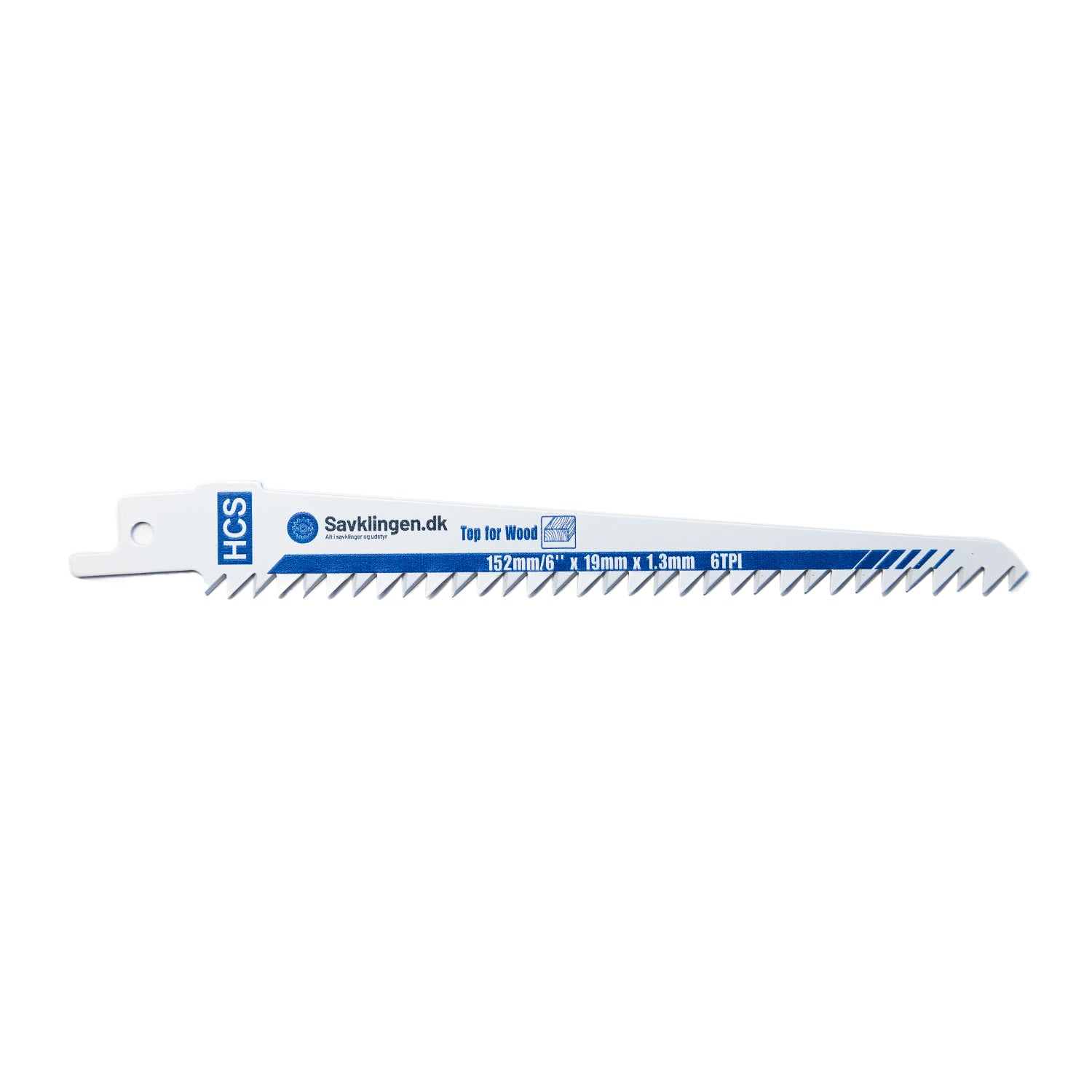 Bajonetsavklinge træ 150mm