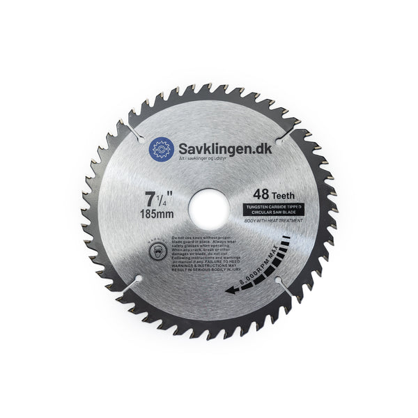 Rundsav 185mm – wolframcarbid rundsavsklinge – Savklingen.dk
